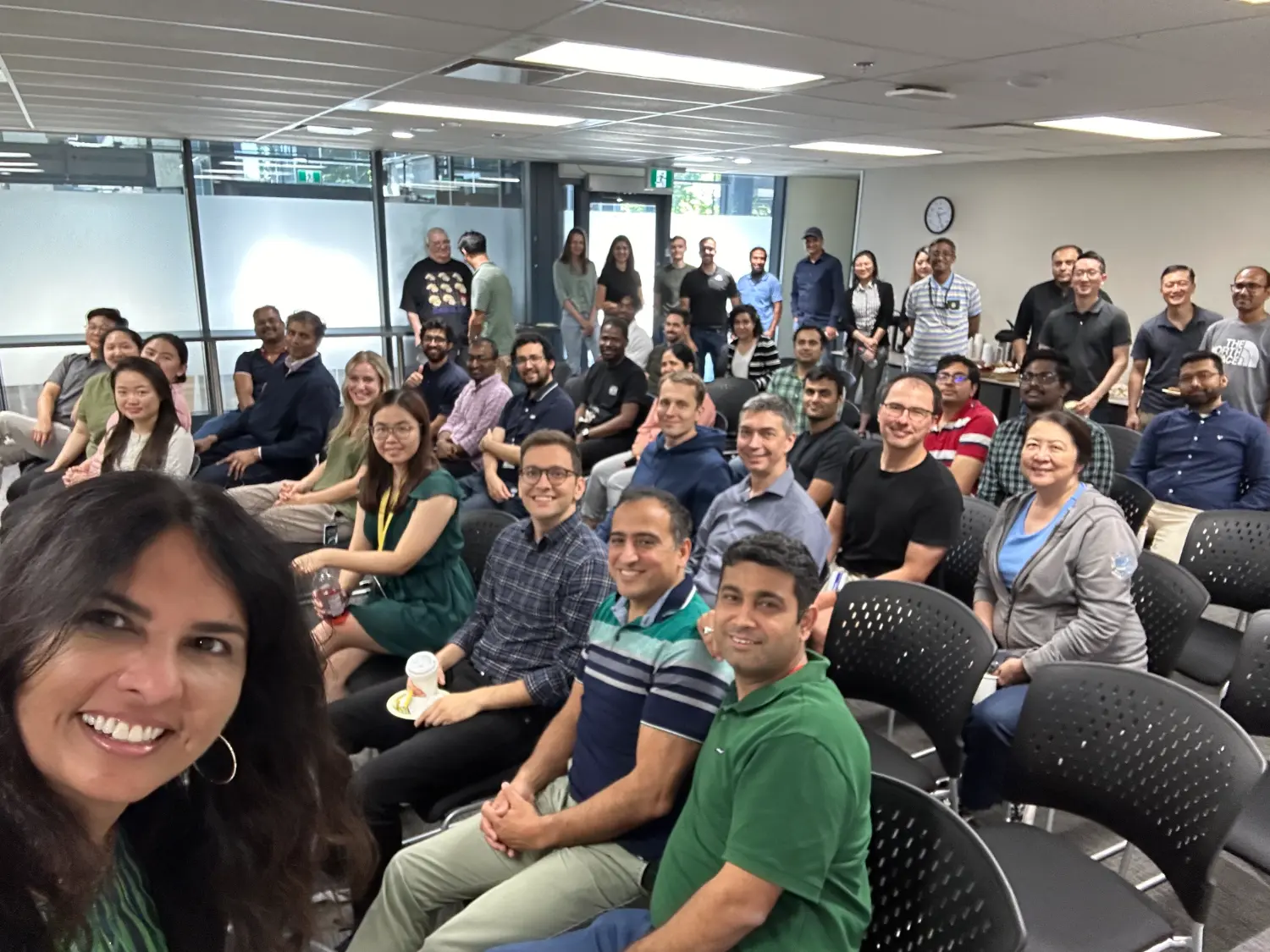 Group session visit with Anuradha Mayer