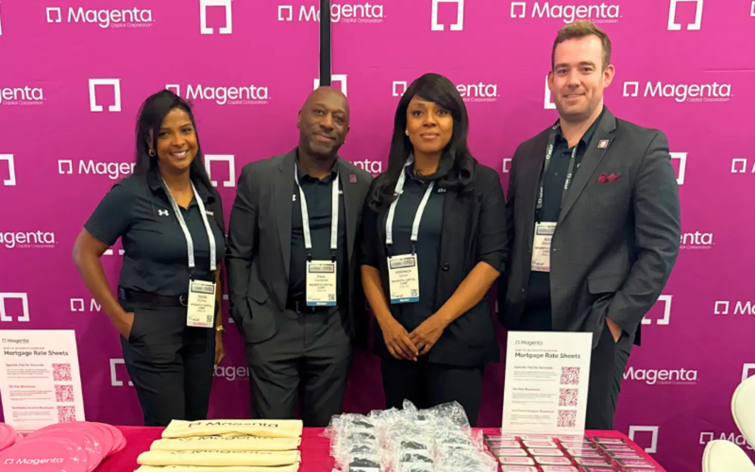 Teena, Paul, Veronica and Alex at Mortgage Conference