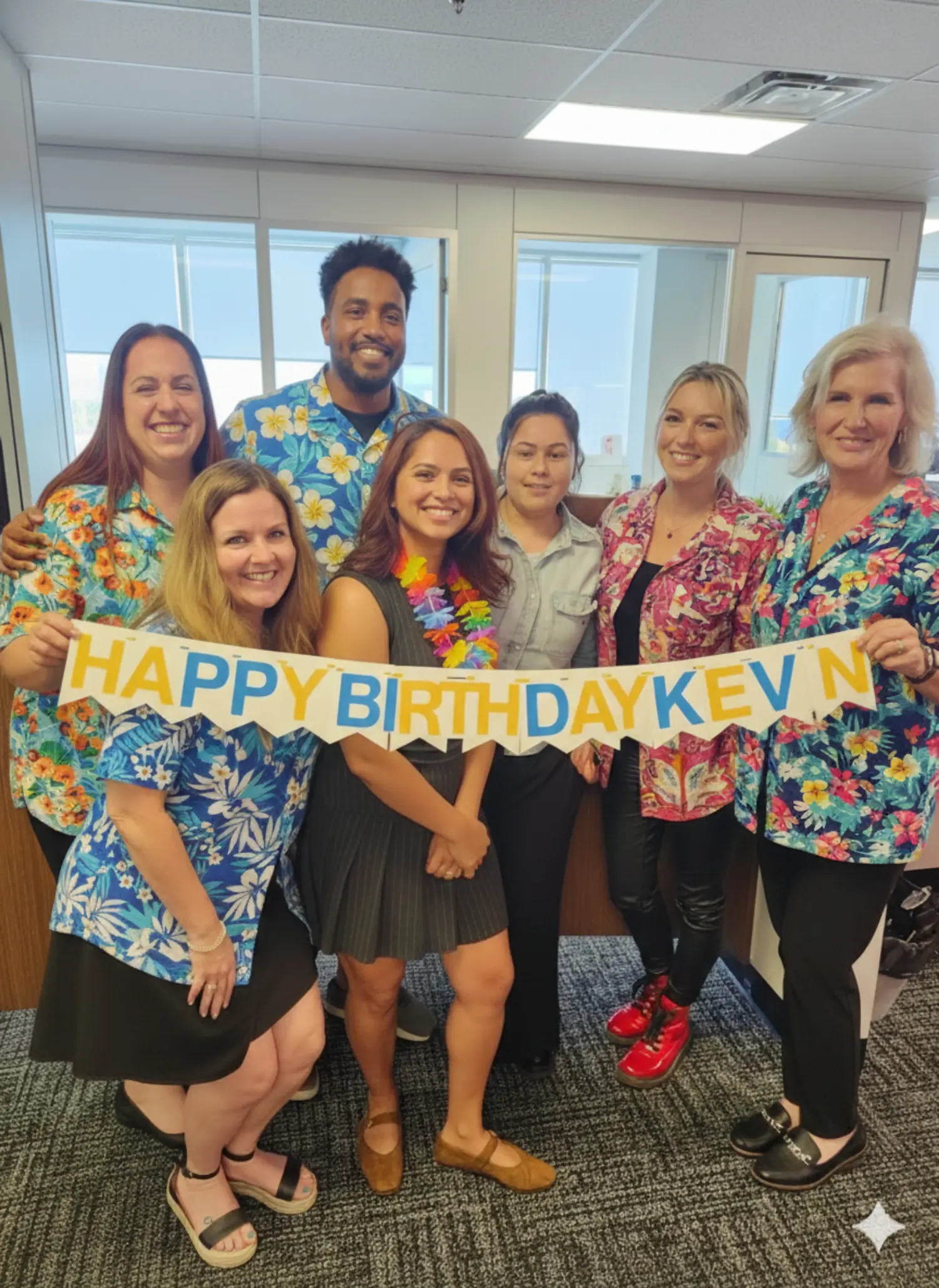 Celebrating Kevins Bday