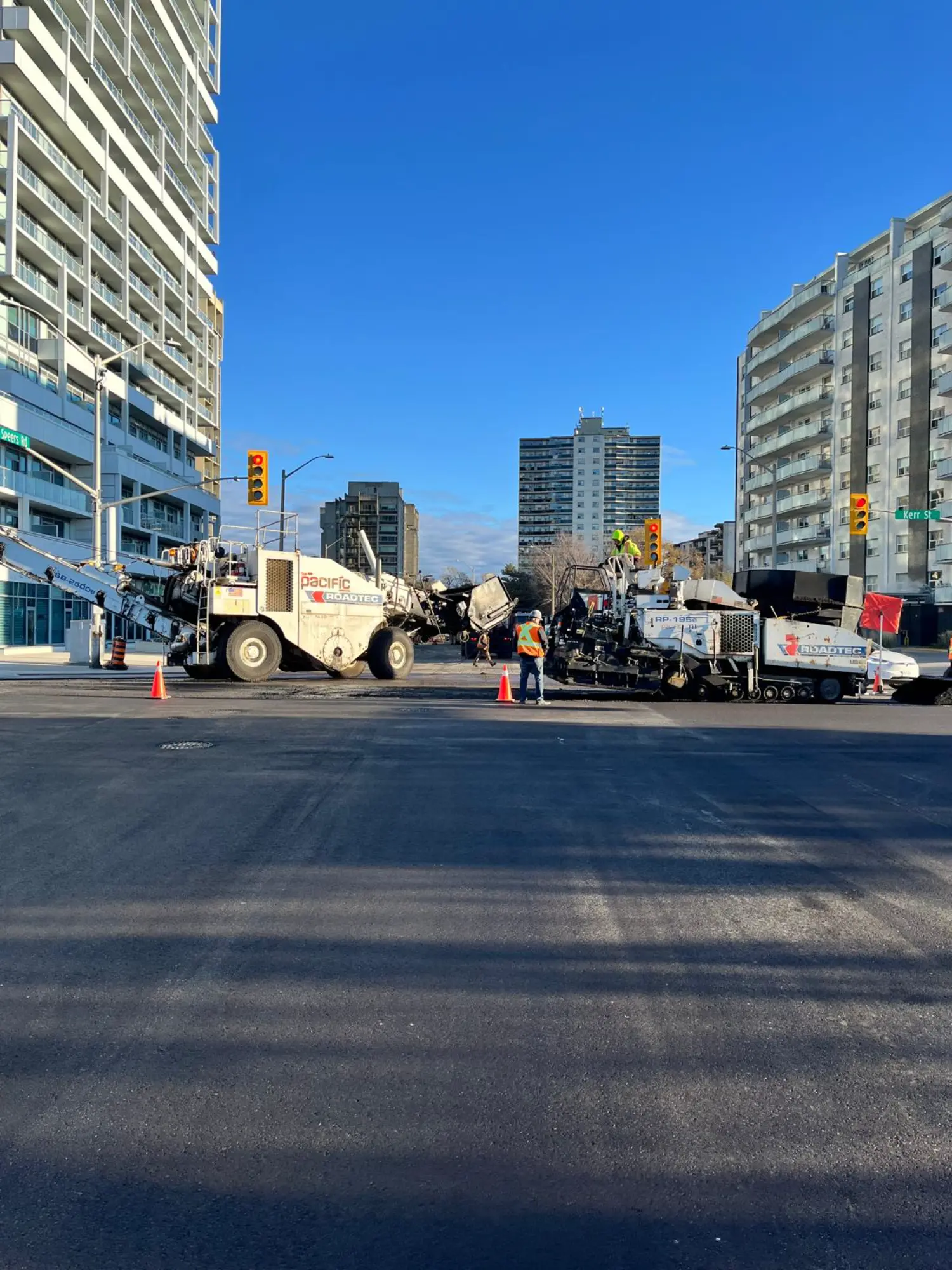 Beautiful day at work