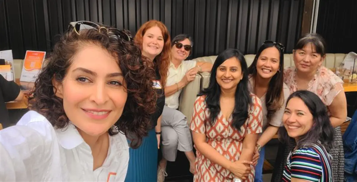 Having fun at our industry summer social