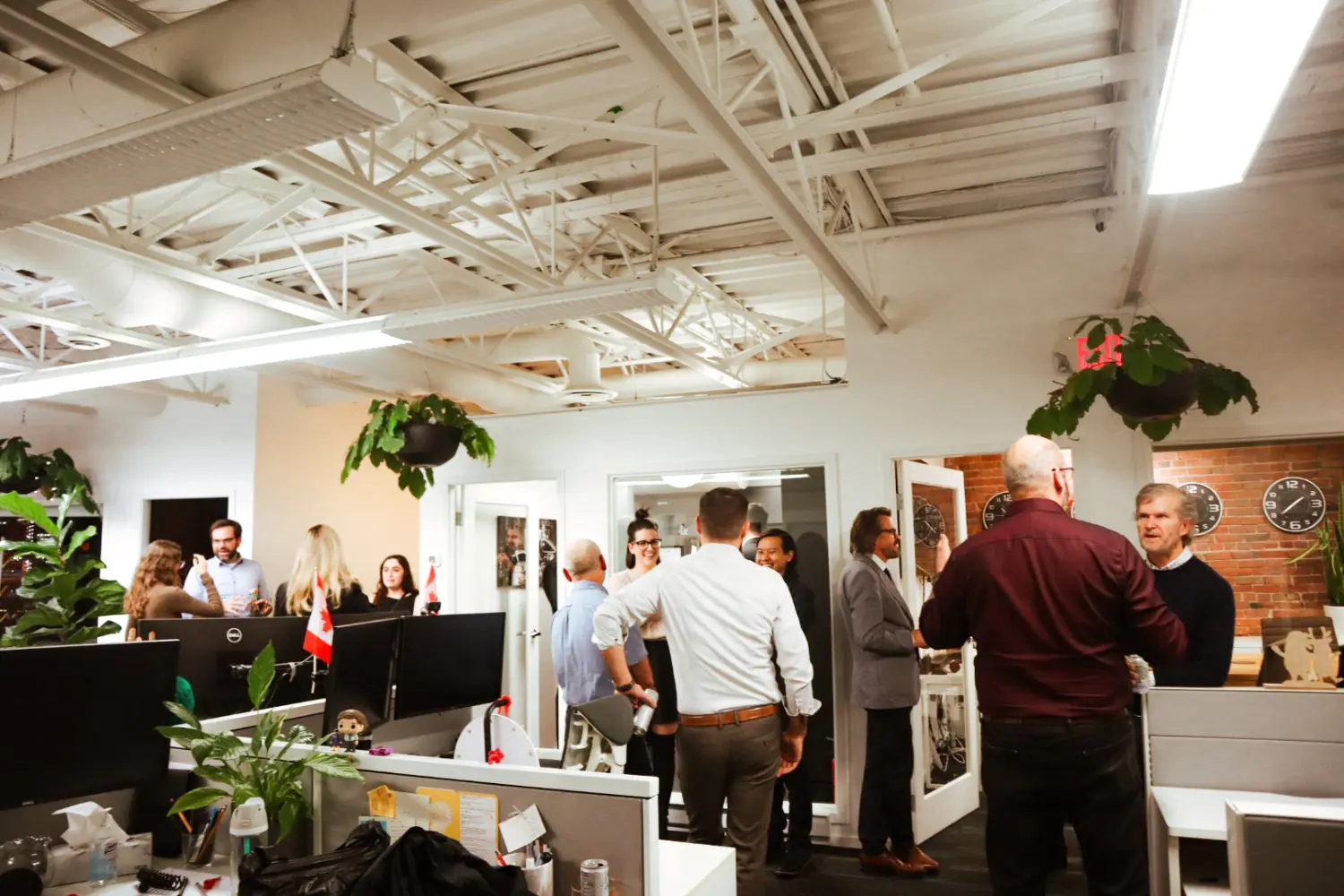 View of our office from one of our events