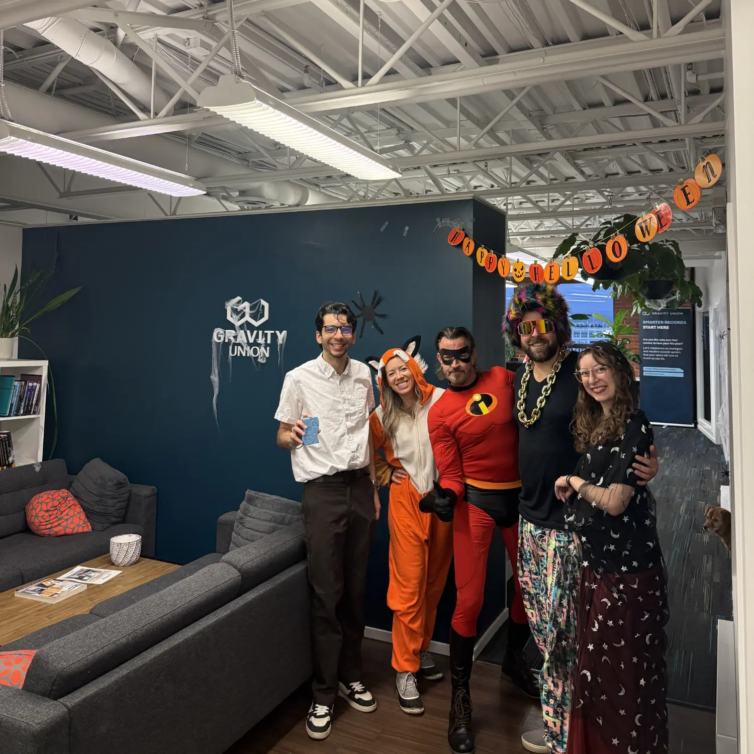 While quite a few folks were away, here are some of our fave outfits from our Halloween Costume Contest!