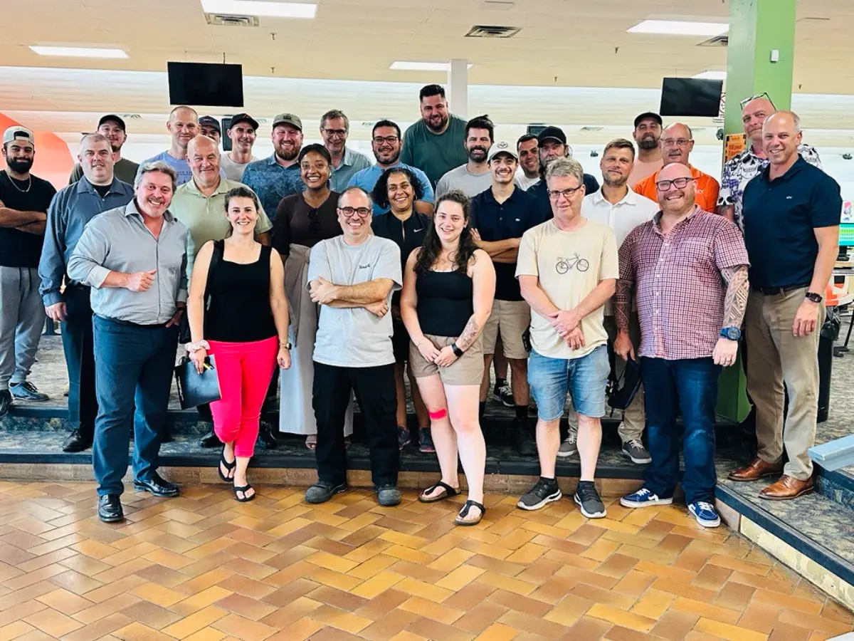 Annual company summer event just before the construction industry's summer vacation