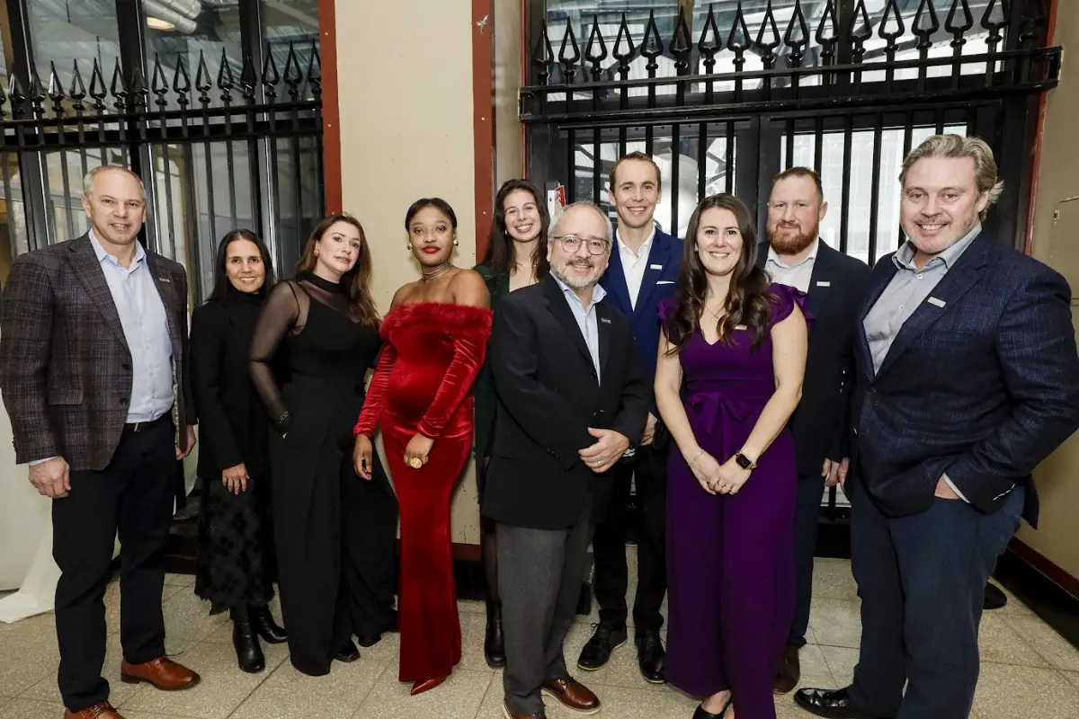 Annual Christmas lunch with BOMA association