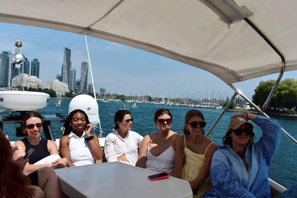 For our summer party, the H+T team spent the day on the water, boating to Toronto Island for a sunny picnic together.