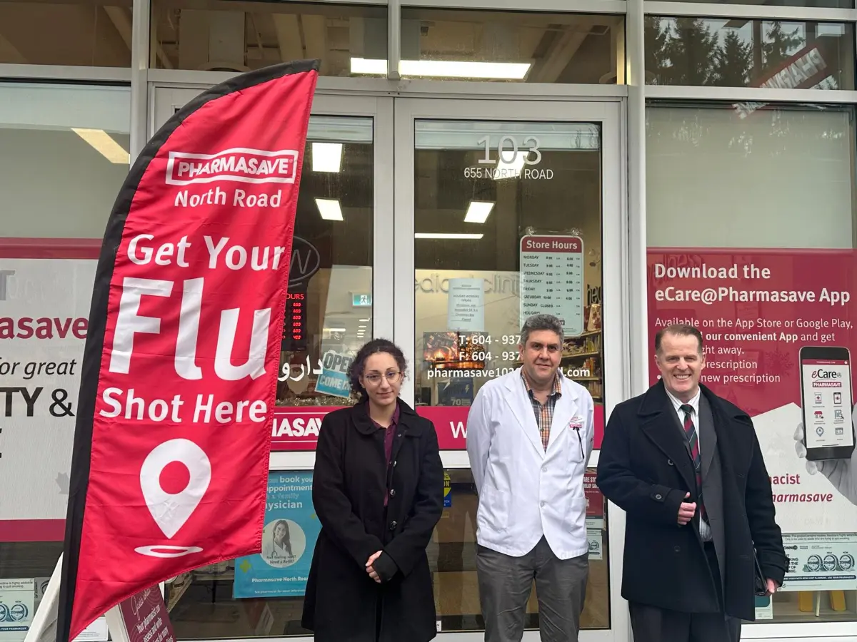 Strengthening partnerships in action: Robust Recycling during a site visit with North Road Pharmasave.