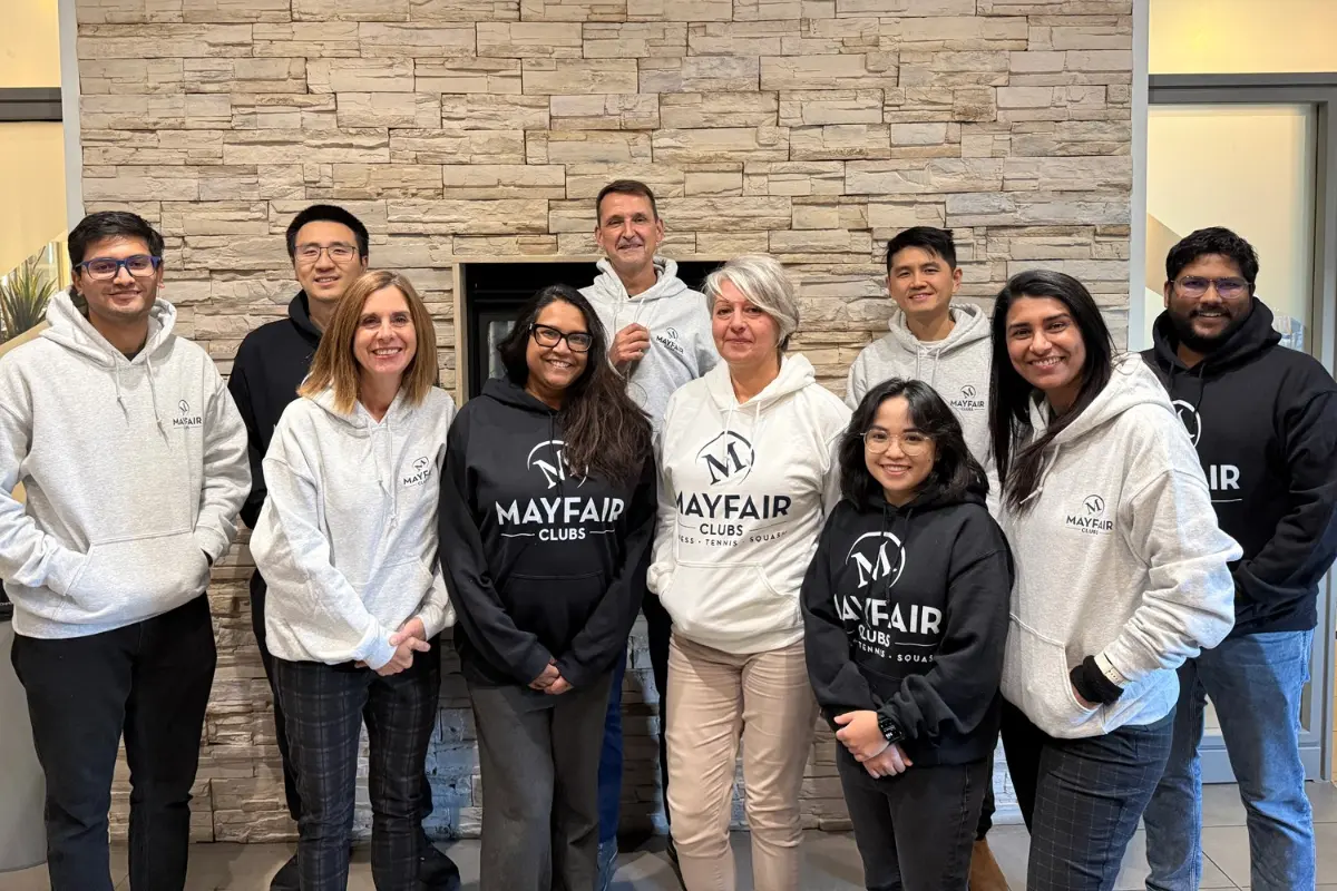 Our Mayfair Clubs Head Office team includes professionals across HR, IT, Marketing, and Finance.