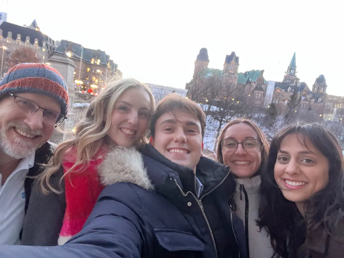 Group selfie after a full day experiential workshop with a federal client in Ottawa