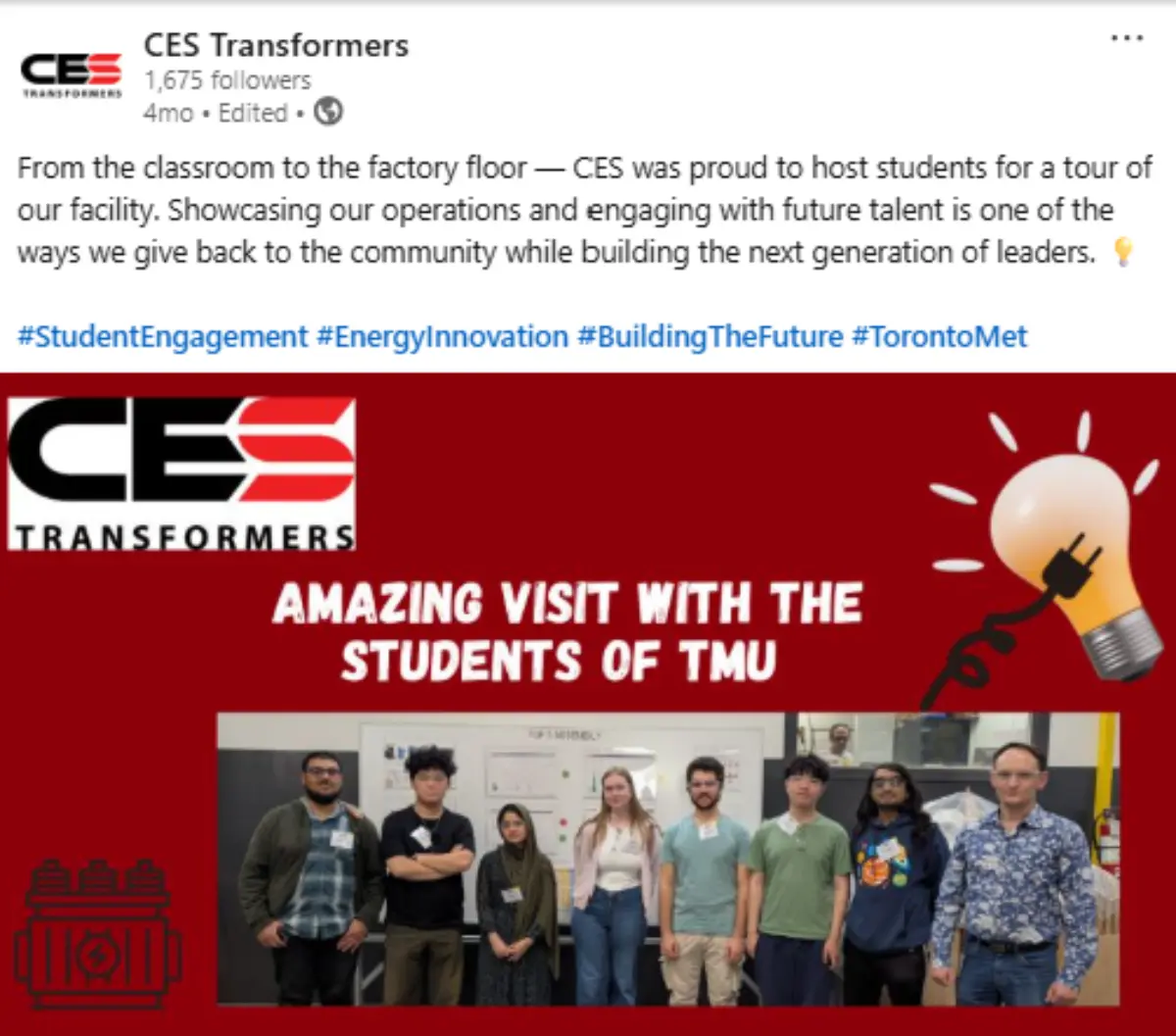 Celebrating our Coop Students