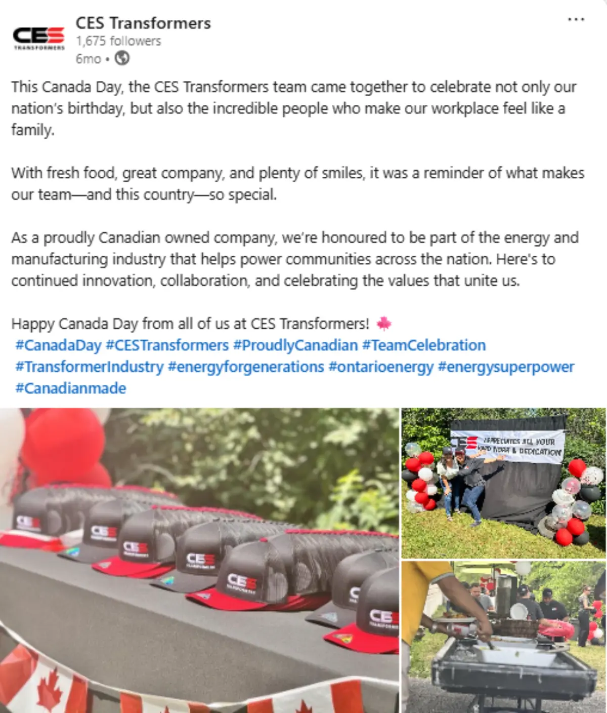 Annual Canada Day BBQ