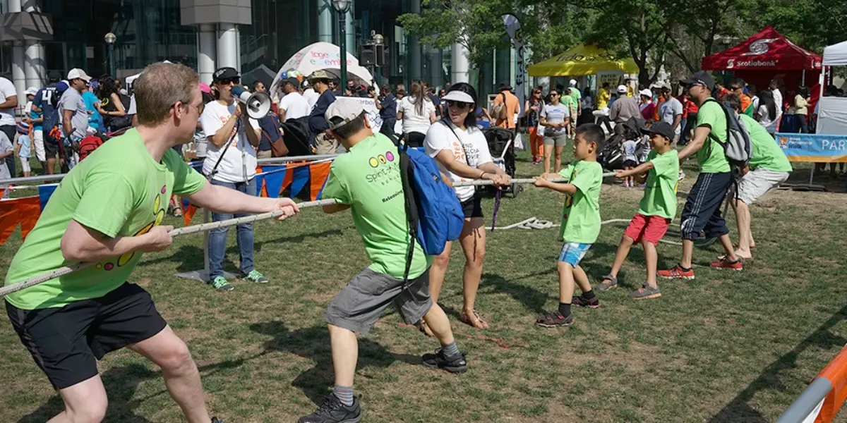 Nothing shows our school spirit better than staff and students giving their all in a friendly tug‑of‑war challenge.