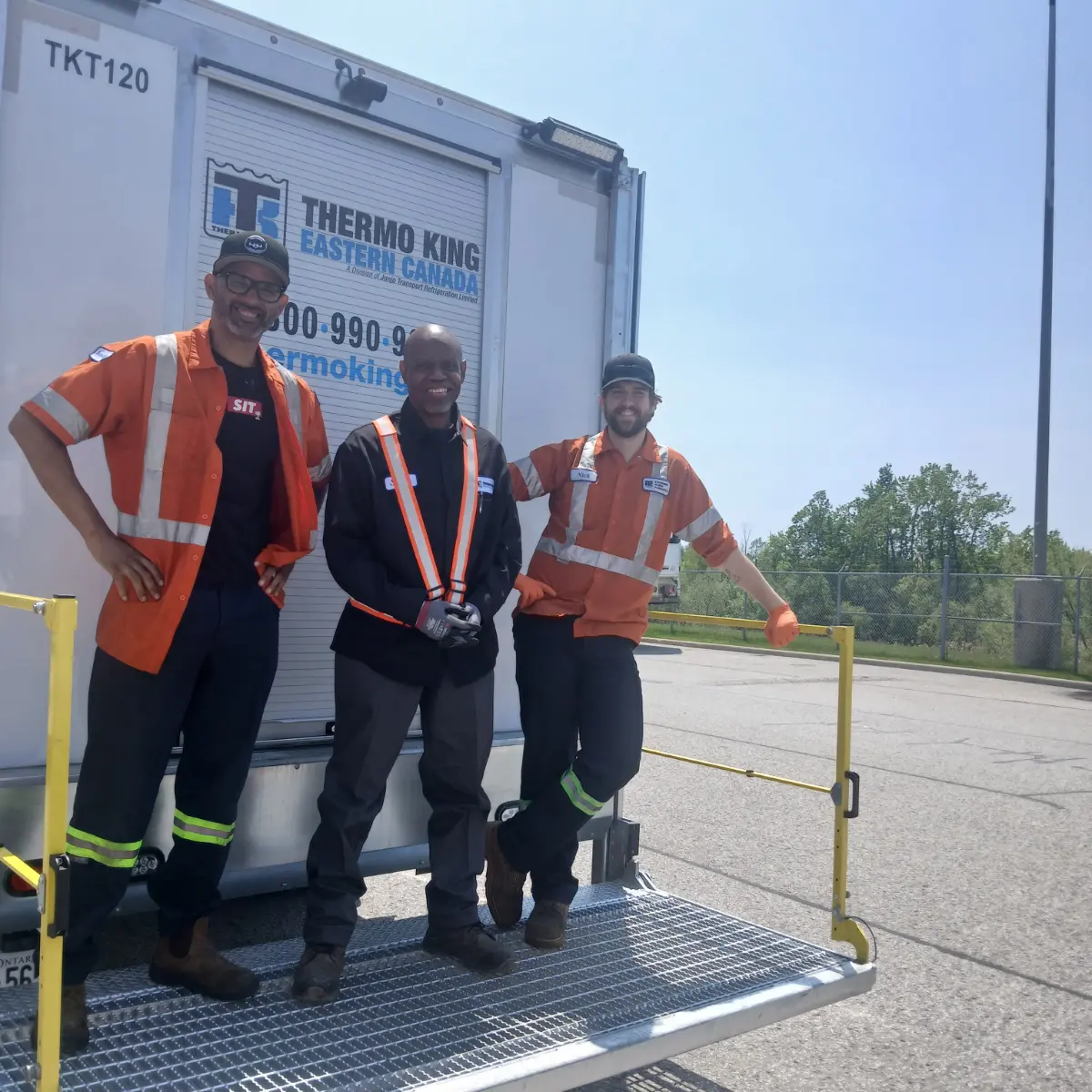 Our hardworking technicians in Ontario.