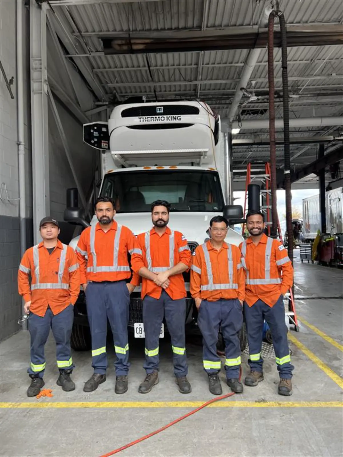 Our hardworking technicians in Ontario.