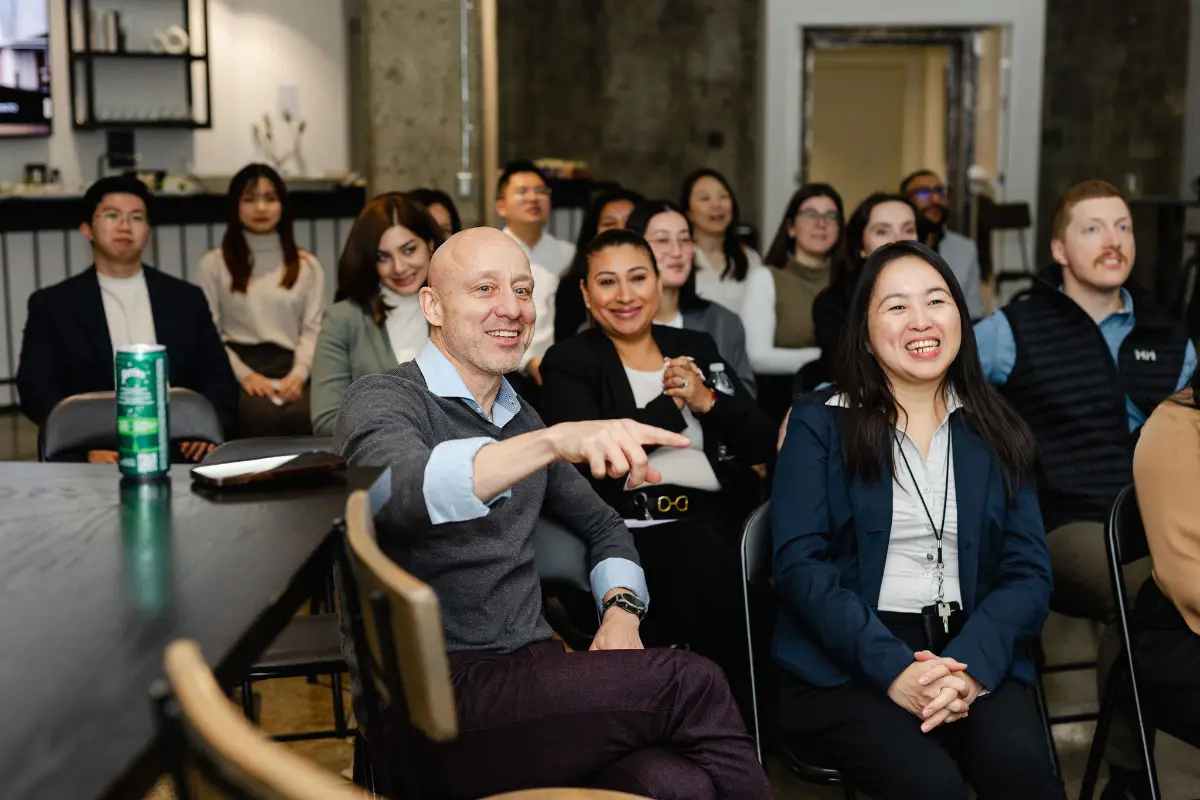 A workplace where people feel welcomed, supported, and excited to show up.