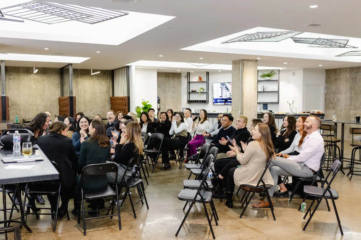 Coming together to share ideas, learn from one another, and move forward as a team.