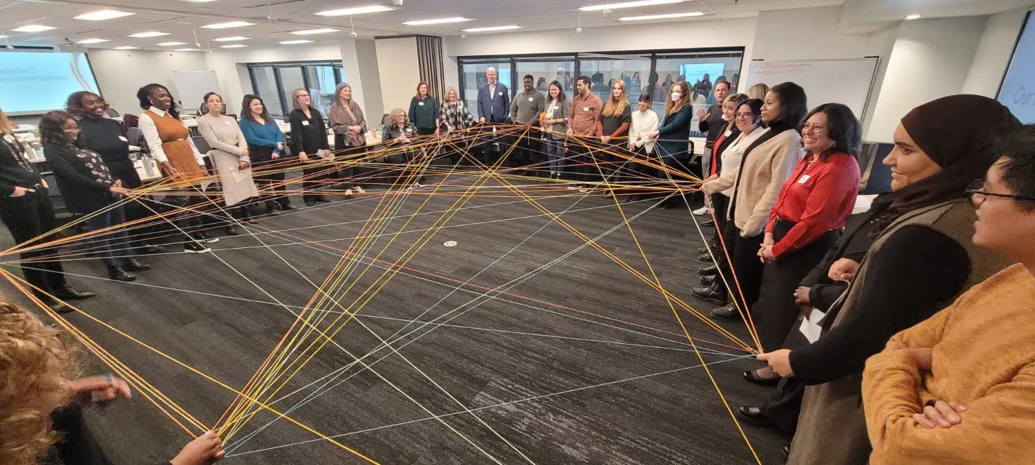 We recognize the ways we rely on each other and the interconnectedness of our team.