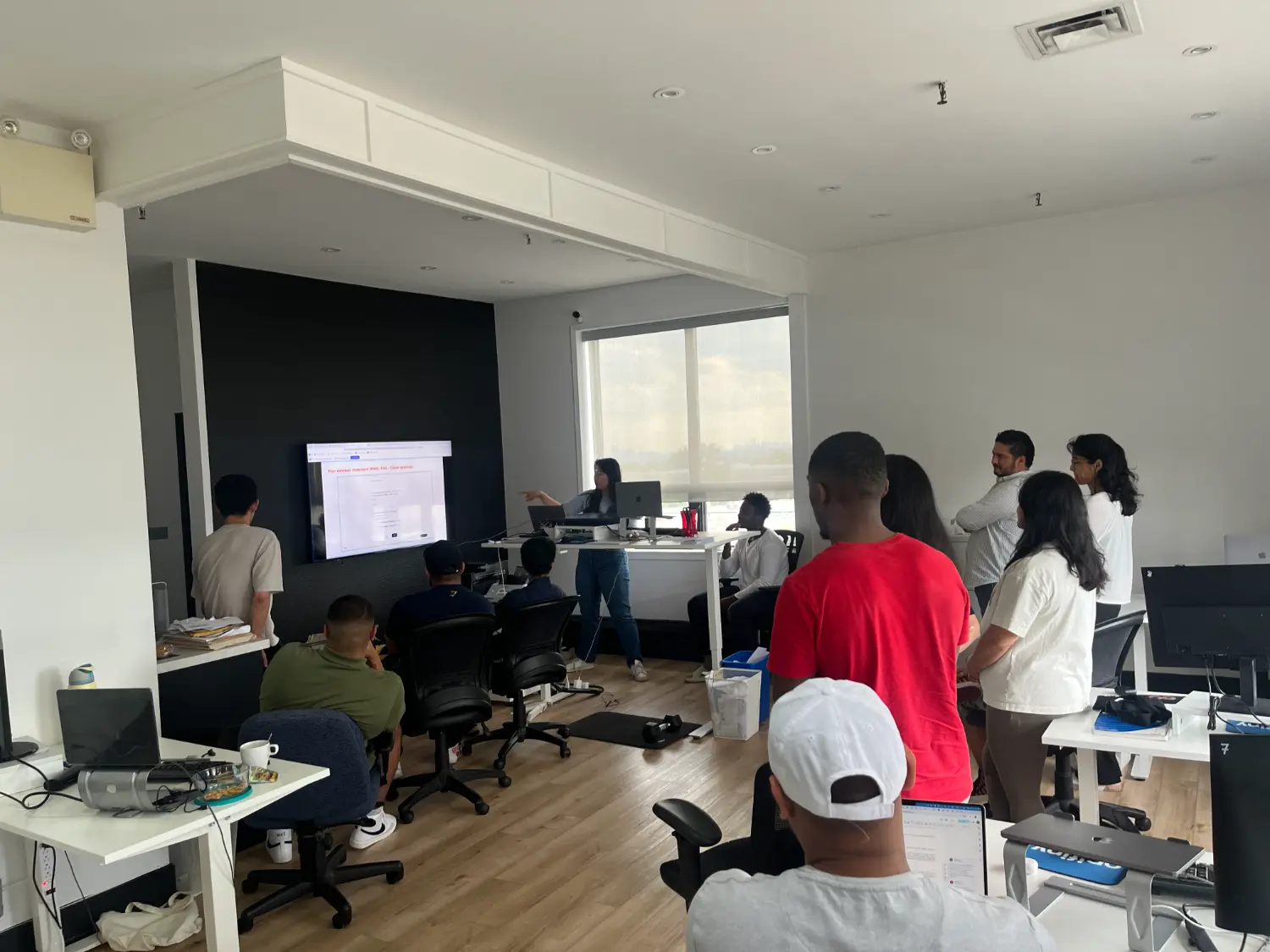 Deep training session.