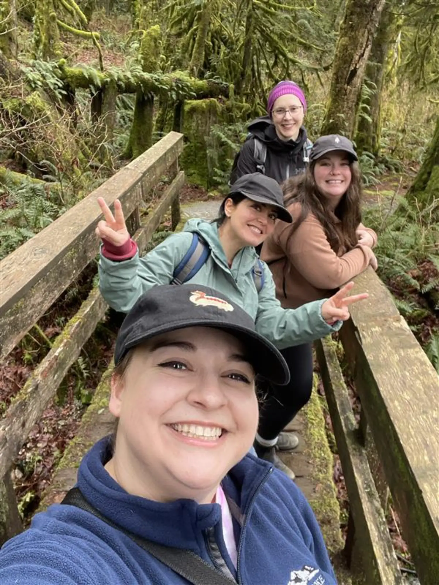 Keystone Pals going for a hike.