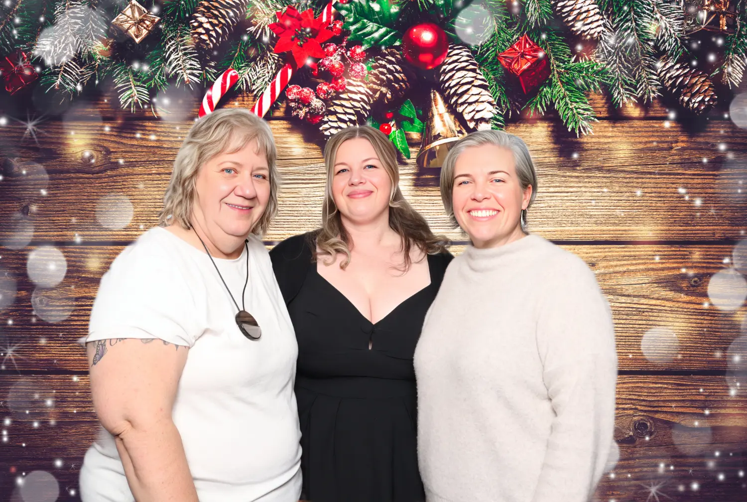 AREA staff at Christmas event