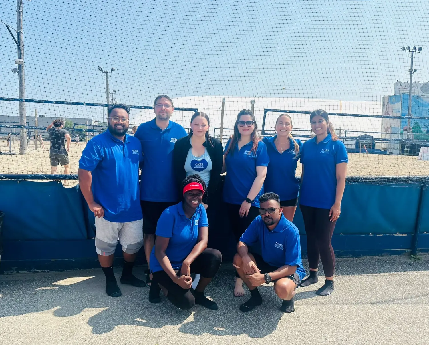 Team CHES had an incredible time at the summer GTA Beach Volleyball Tournament