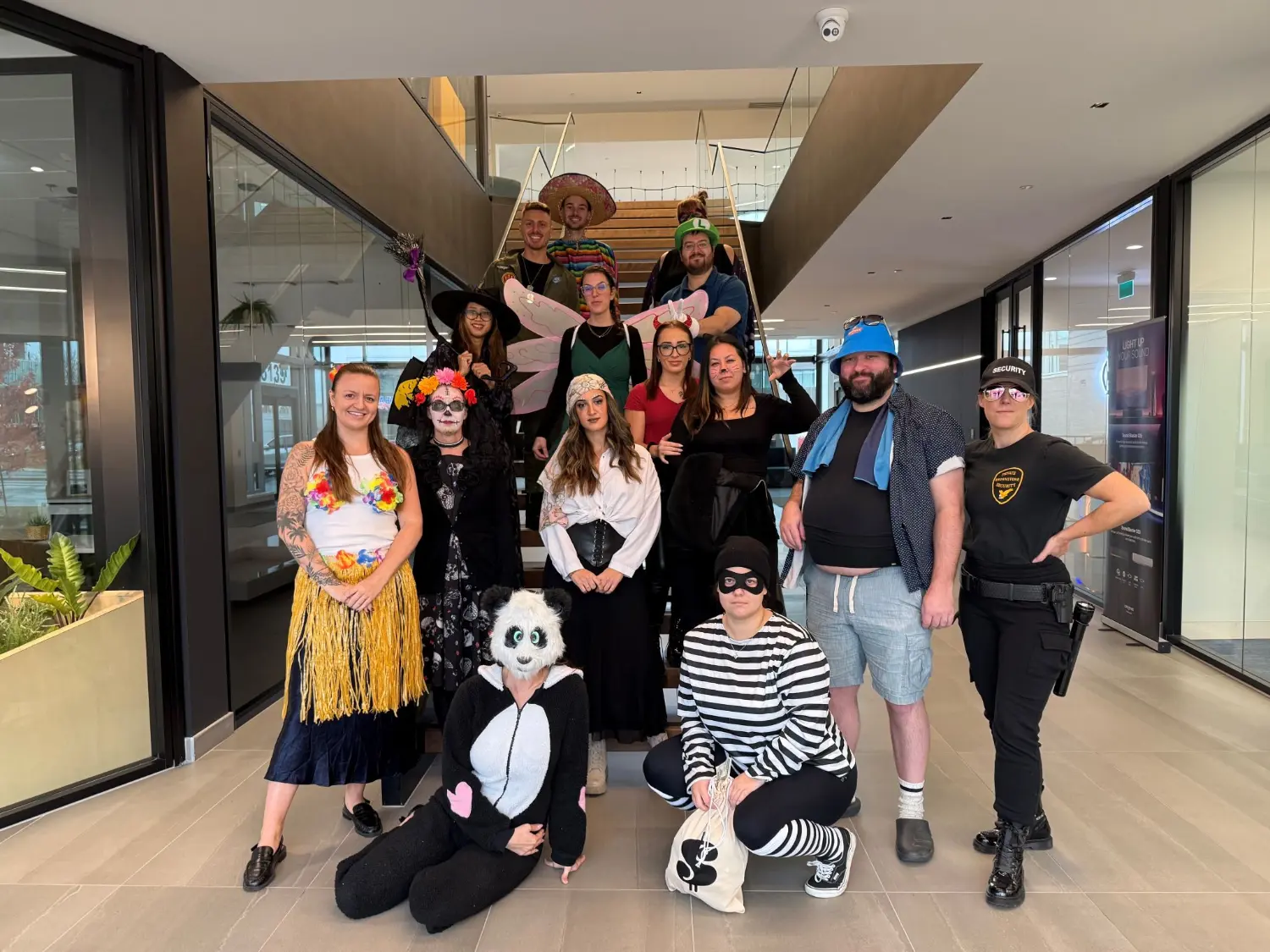 CHES Quebec team dresses up in Halloween spirit