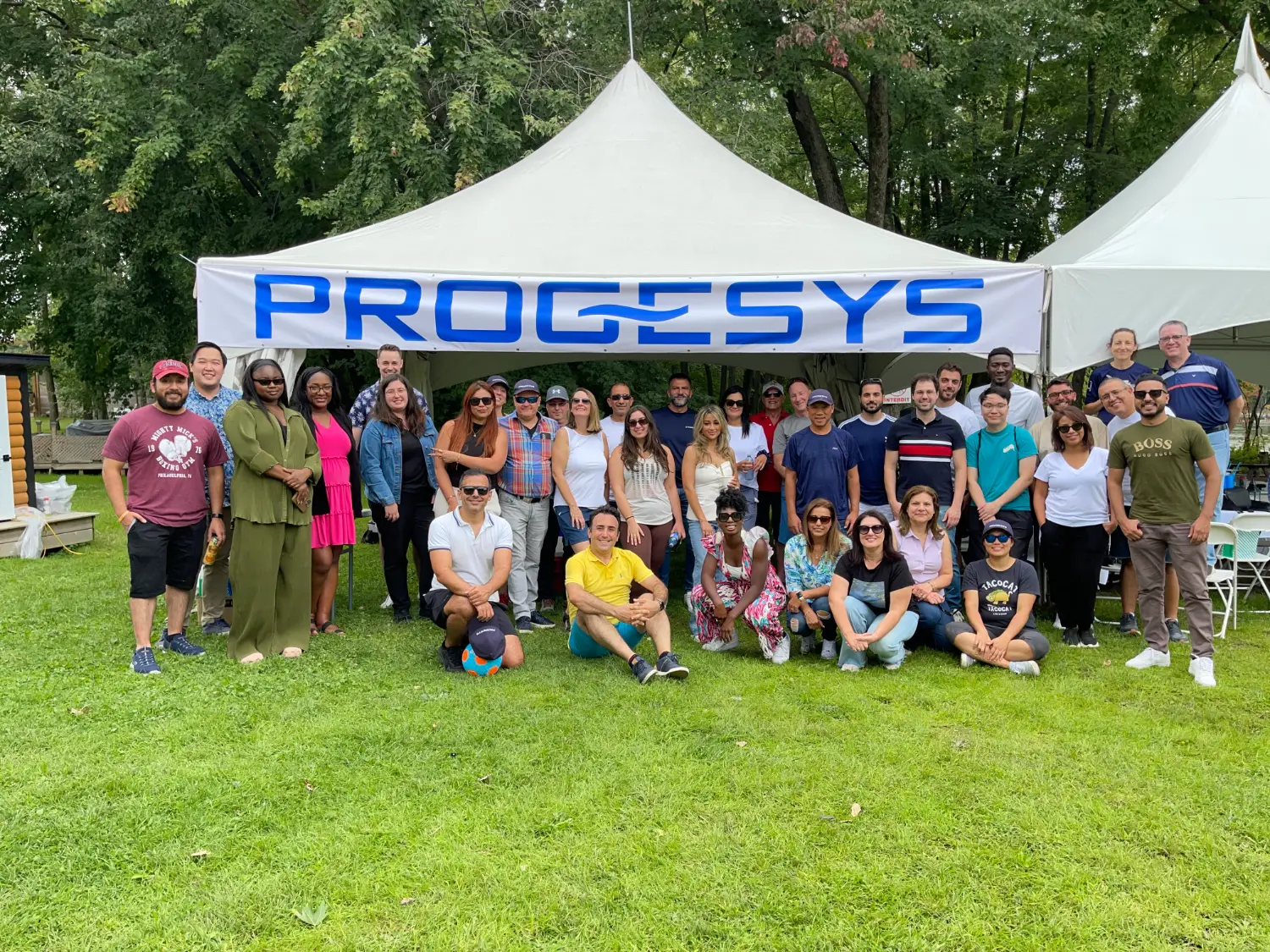 Chaque année Progesys organise un BBQ pour tout les employés. Montréal 2025