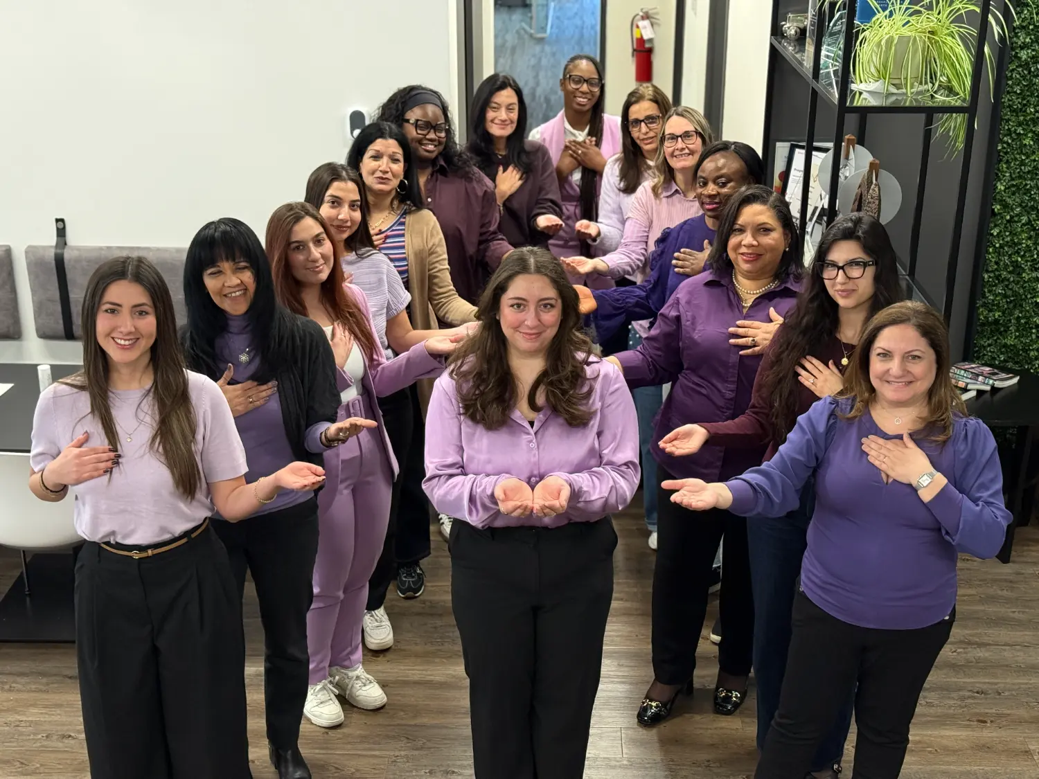 Pour les publications de la journée des droits de la femme (8 mars). Des femmes du bureau Laval dans la thématique 2026.