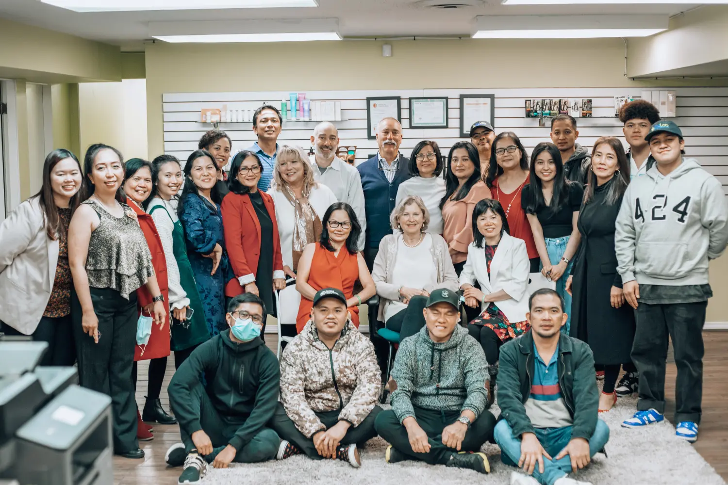 Company Celebration in the Office