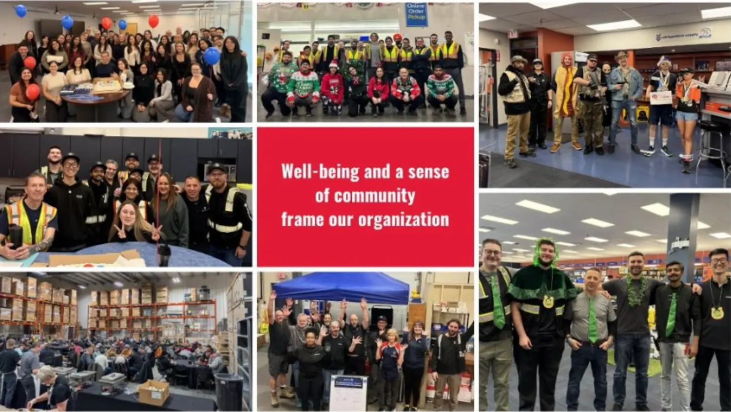 We are always ready to dress up and celebrate an event!