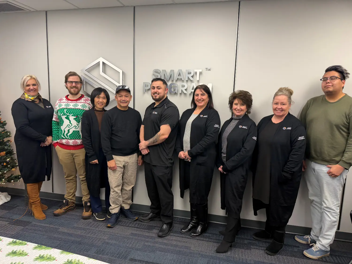 Members of the office staff Christmas Brunch