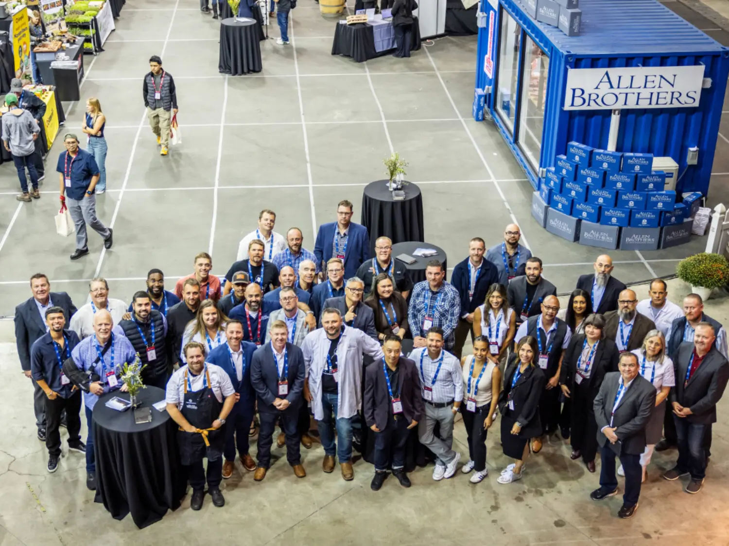 Allen Brothers team photo at 2025 NRA before the event kickoff.