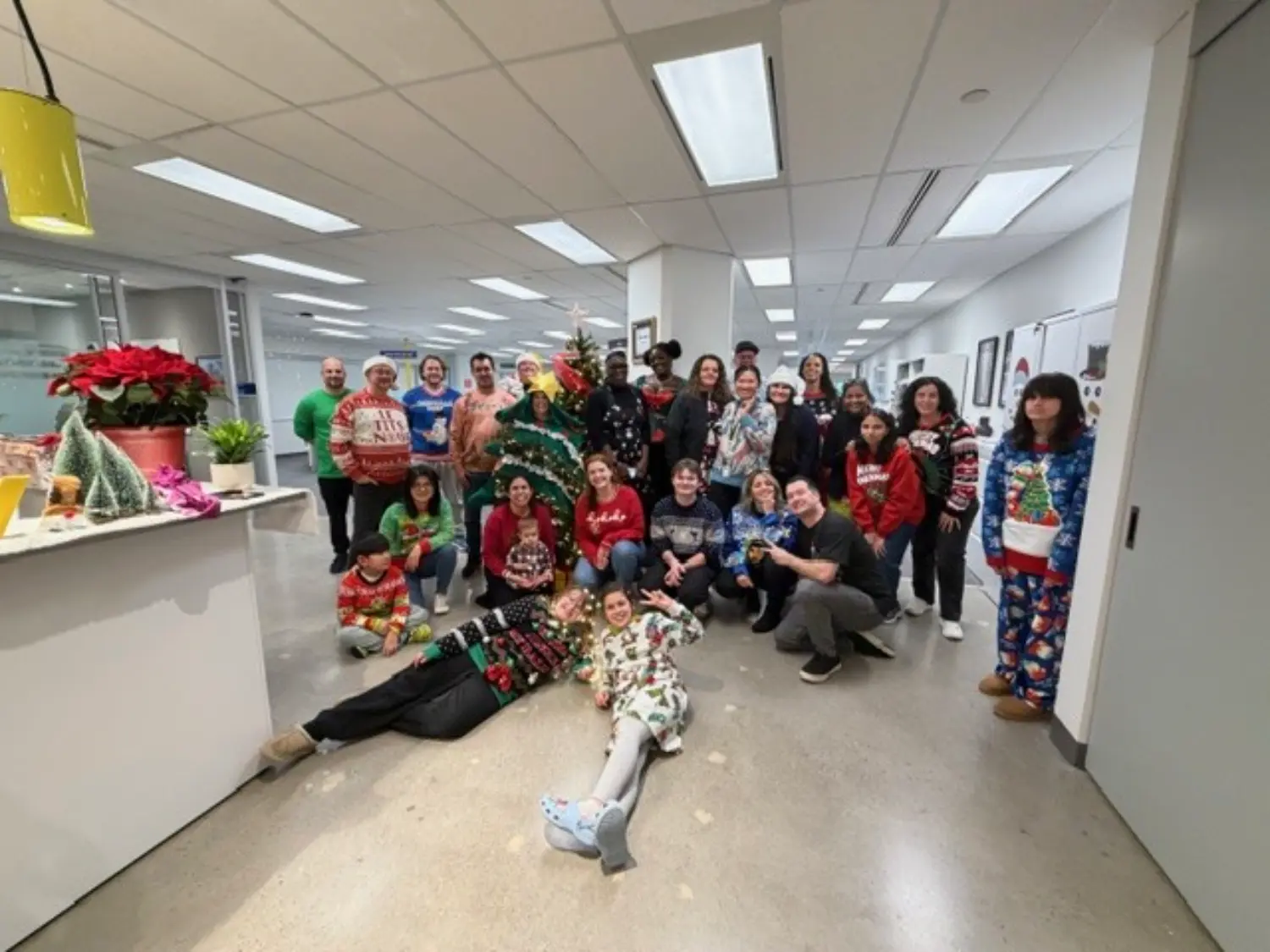 Office Holiday Party and Charity Drive