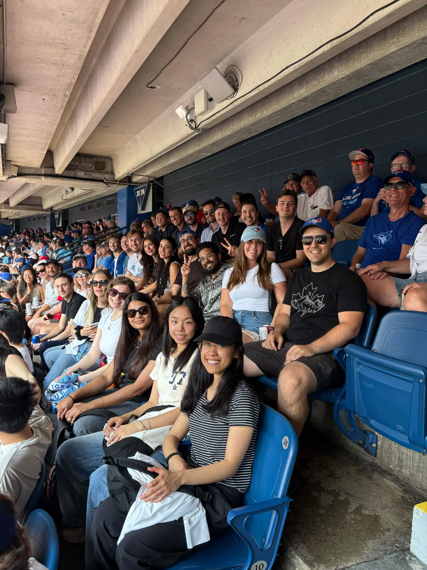 Blue J at a Blue Jays game!