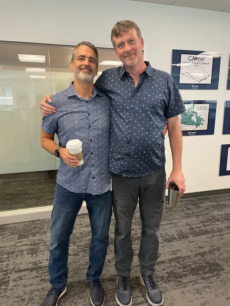 Friends around the office