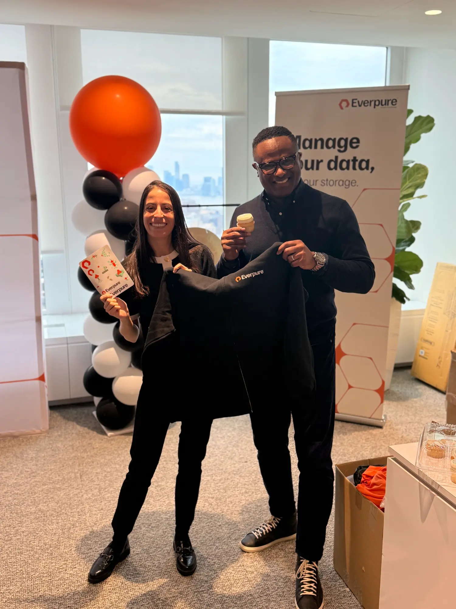 At Everpure, we love global swag drops and so do our teams.