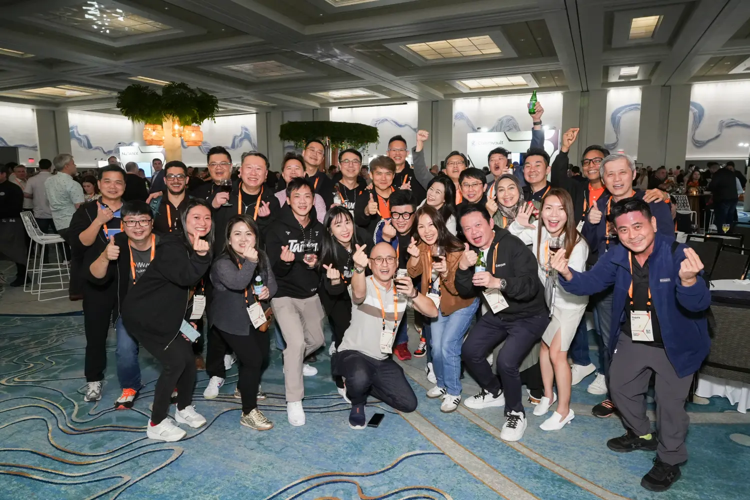 Everpure team members are ready to celebrate wins at our annual Sales Kick Off.