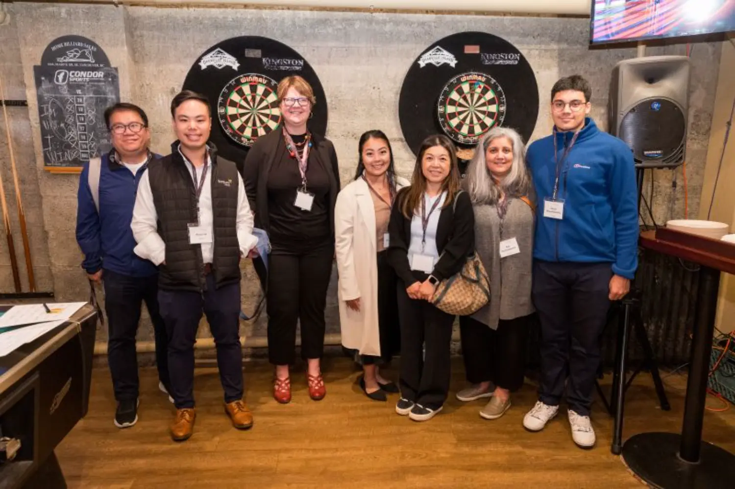 Back office social event. Business should always carry some fun!