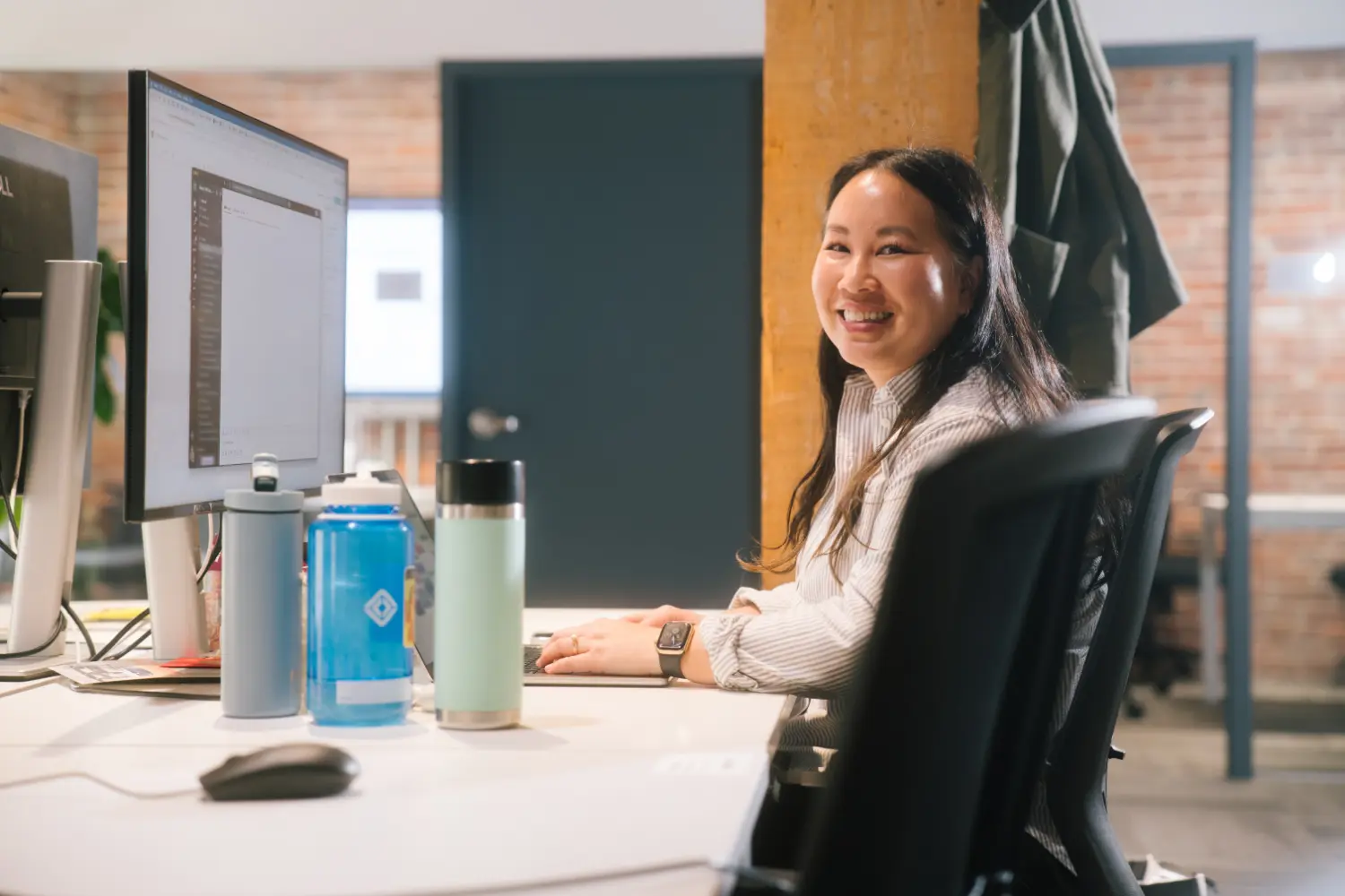 This is what it looks like to love what you do. Our leaders sit with the team — no corner offices, just shared purpose.