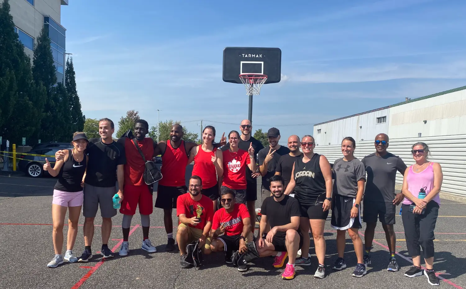 Match de basketball organisé par notre comité Ékinergie.