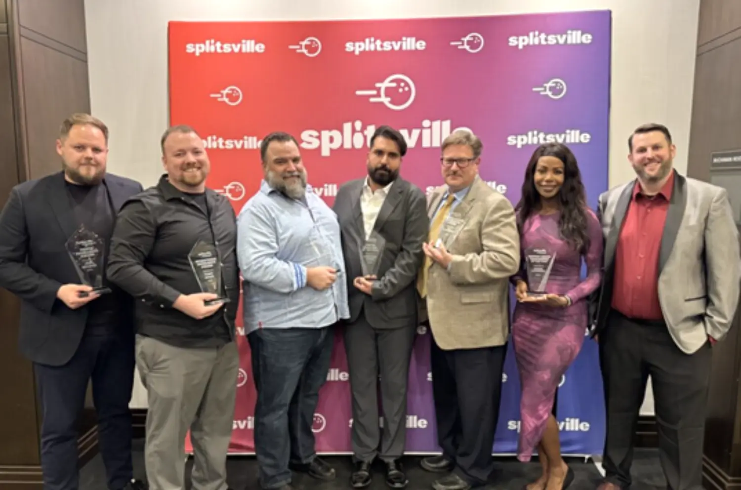 Our proud winners at the 2025 Splitsville Annual Conference