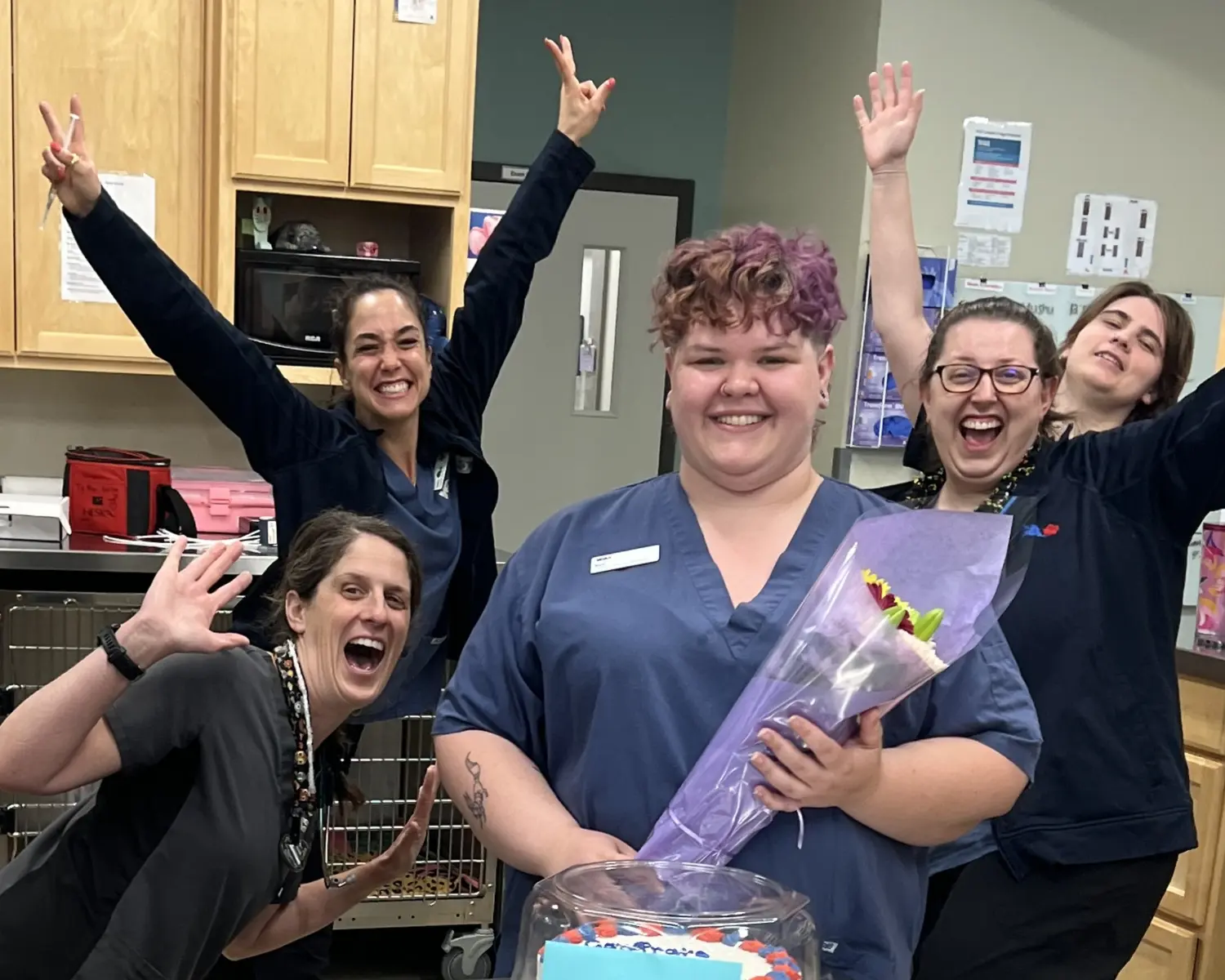 Celebrating an Associate becoming an RVT