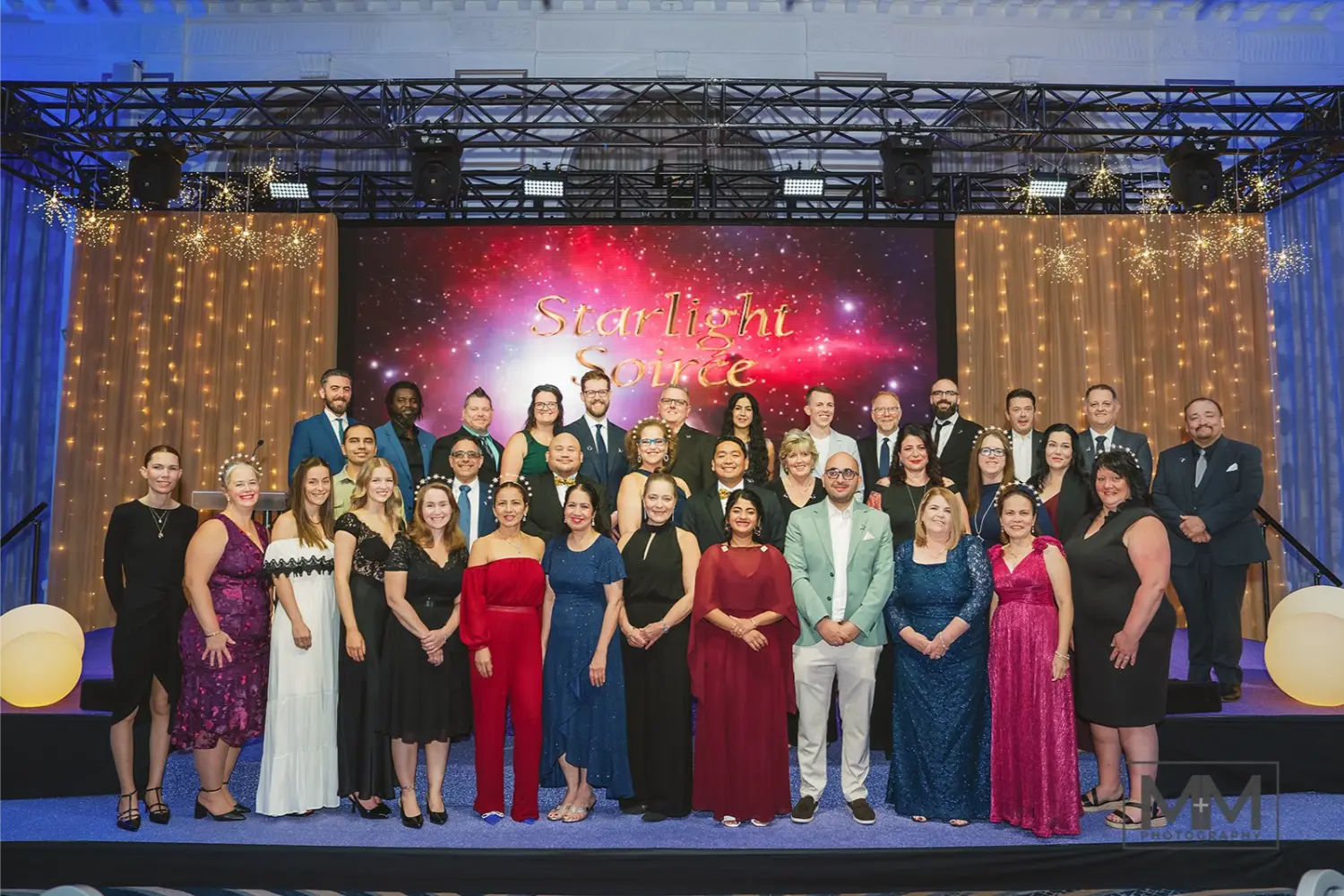 Our national award winners celebrating together at our annual Leadership Conference and Awards Gala.