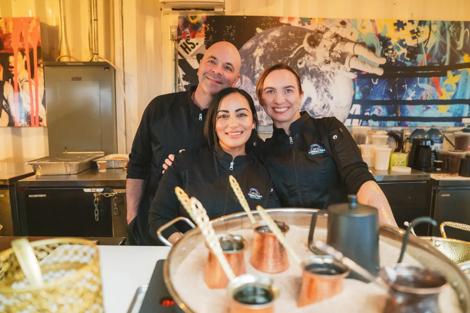 Chefs in action! Our chefs shined bright at our annual client event.