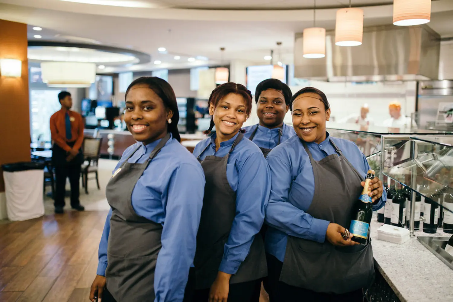 Hospitality is our business and greeting our guests with smiles on our faces is our specialty!