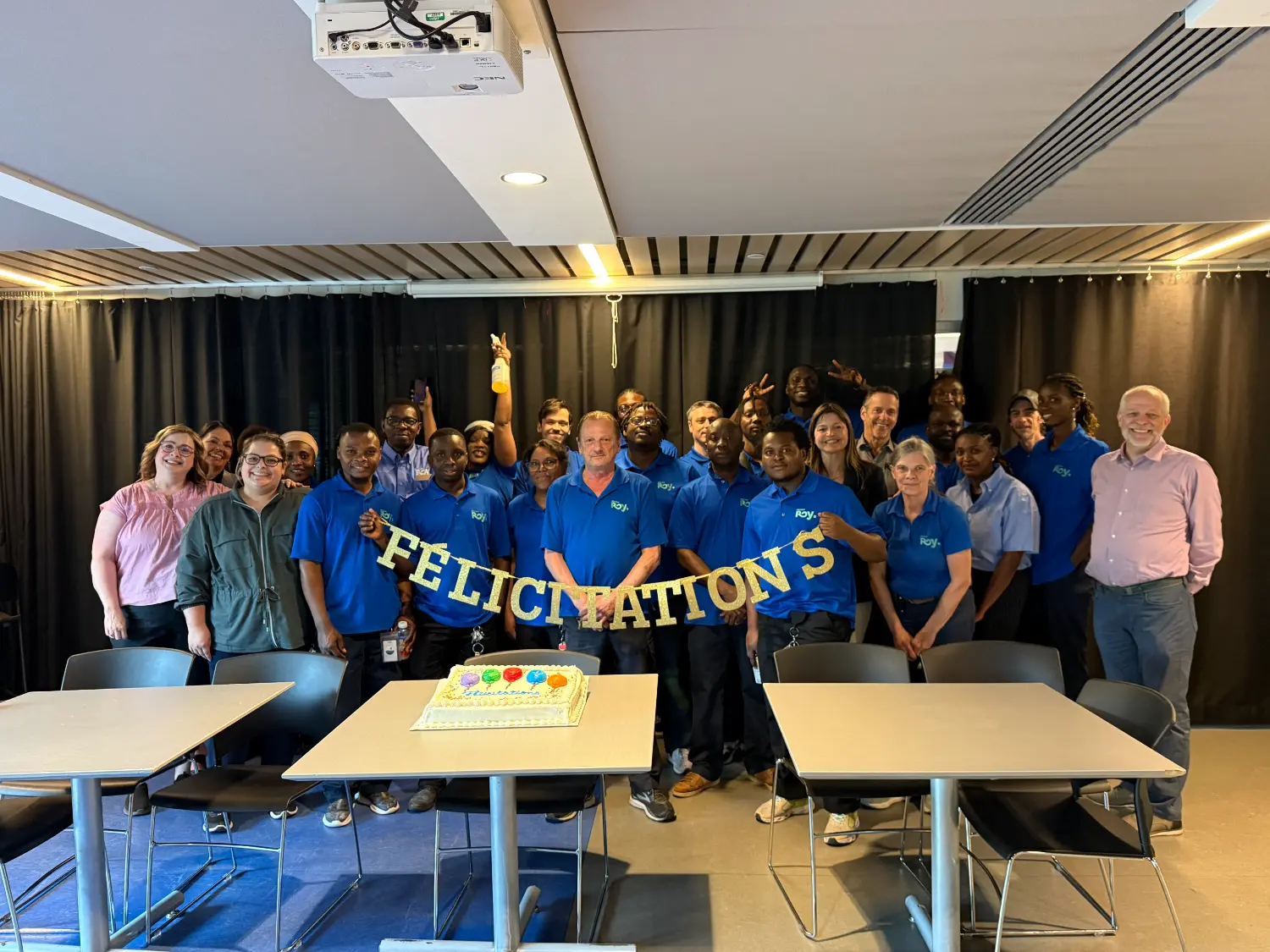 Contract renewal celebration!