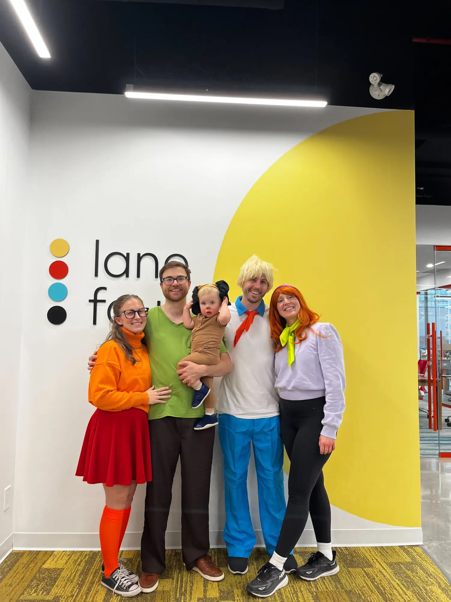 Lane Four's annual Halloween party welcomed family & friends for pumpkin carving and candy for the kids to take home.
