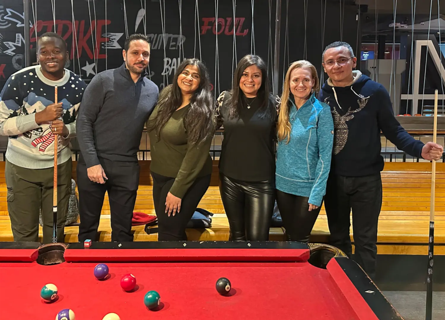 We strengthen relationships at holiday socials, with planned activities and engagement to build a sense of community.