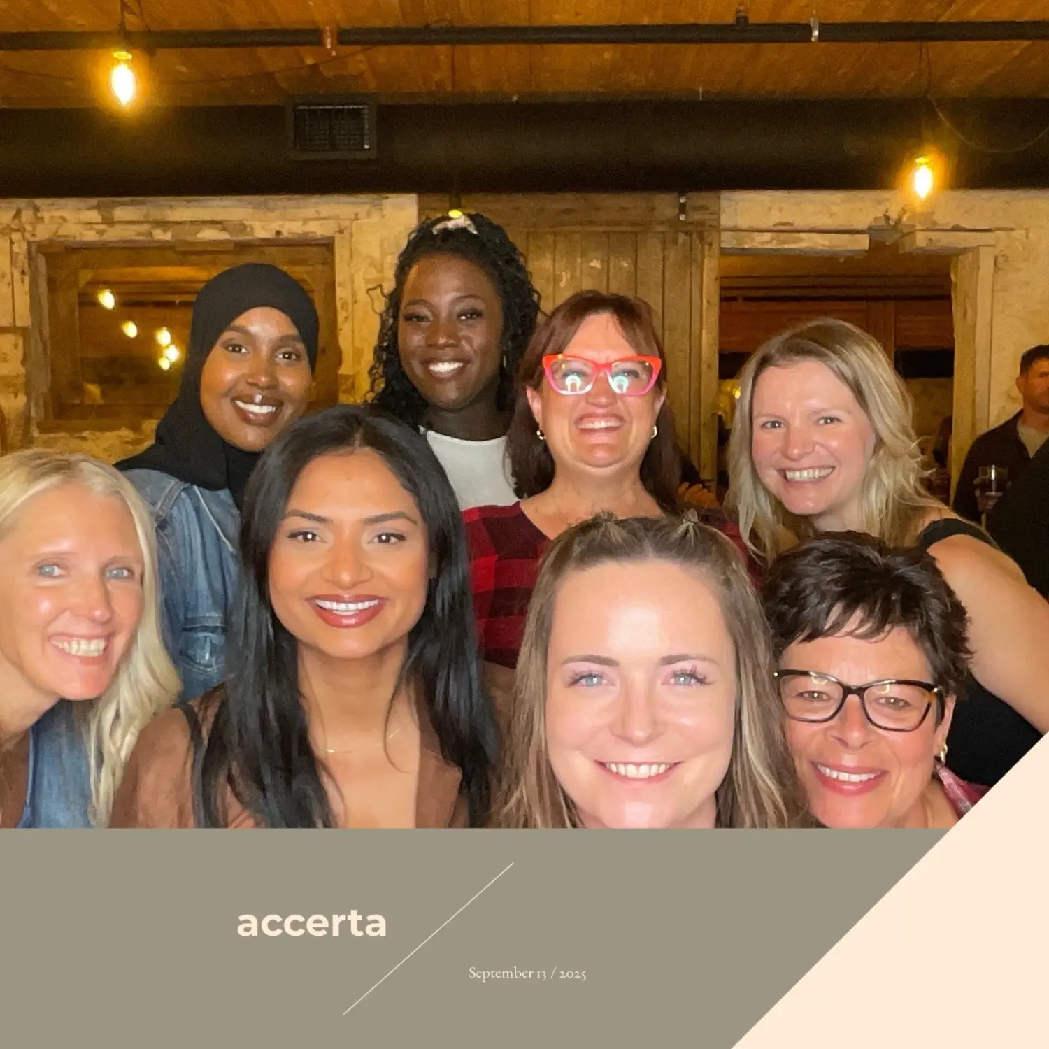 Accerta Group Photo: Annual Employee Appreciation Event at Cambium Farms