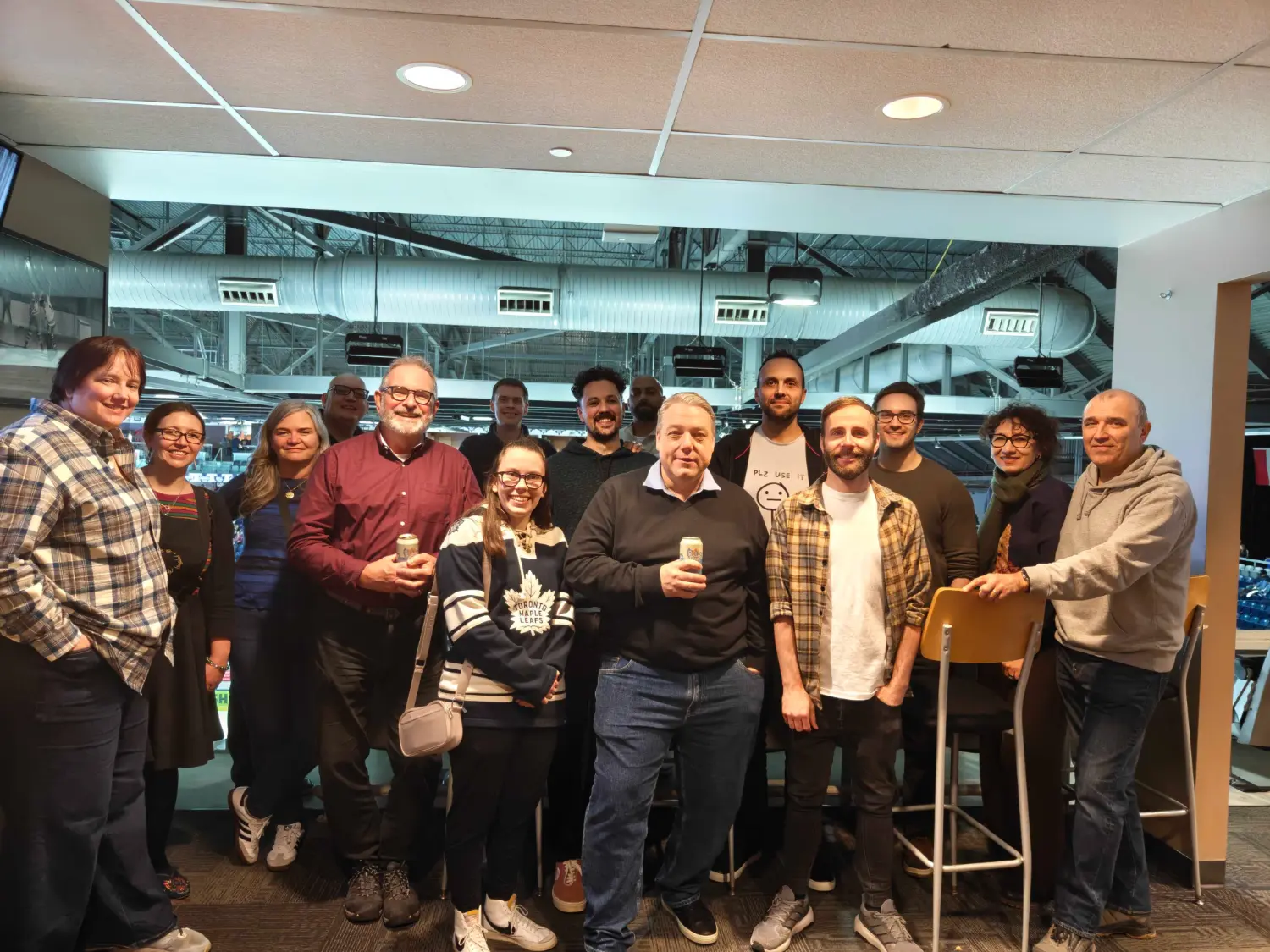 Our GTA-based people enjoy a premium box for a Toronto Marlies game